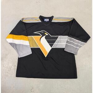 Vintage 90s Pittsburg Penguins Starter NHL Jersey Robo Alt